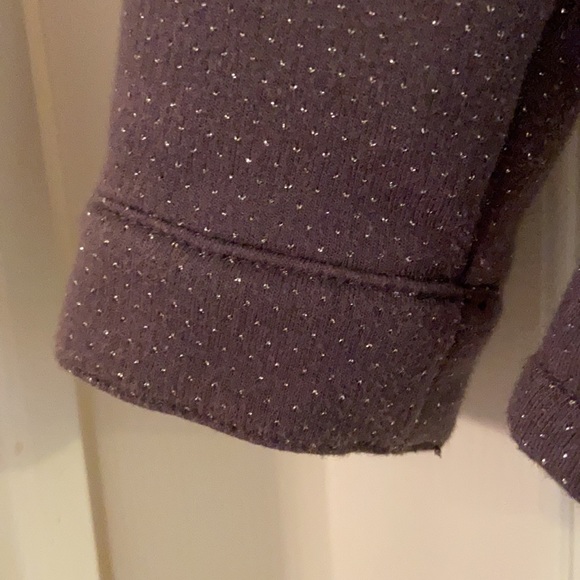 👗 3/$25 - 3T Gymboree Moto style jacket (grey, sparkly) - Picture 5 of 8